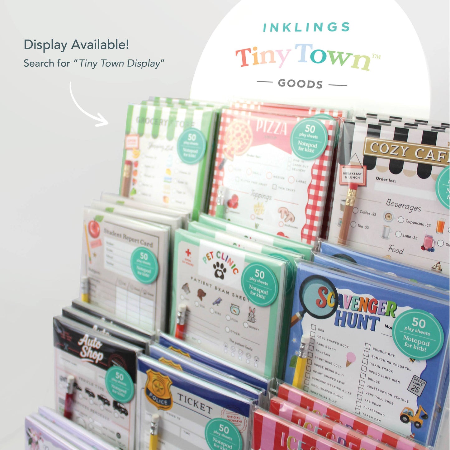 Inklings Tiny Town™ Play Notepad - Police Ticket