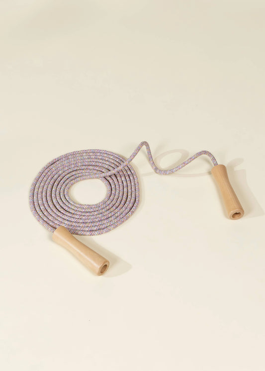 Extra-Long Wooden Handle Skipping Rope – Candy Pop