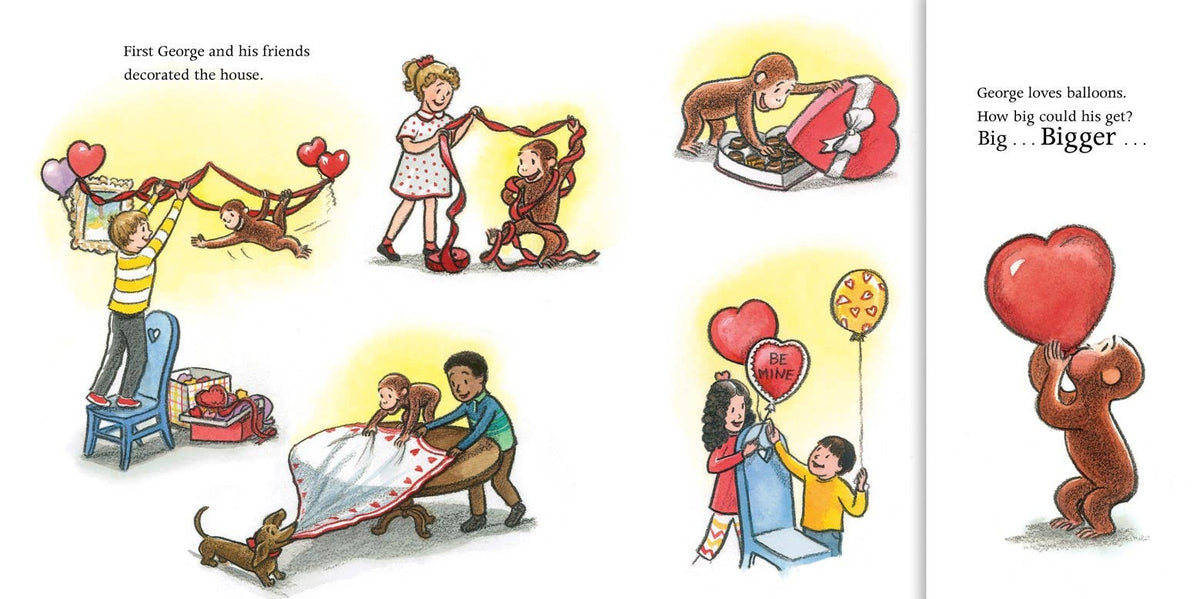 Happy Valentine's Day, Curious George! by H. A. Rey - view 4