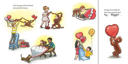 Happy Valentine's Day, Curious George! by H. A. Rey - view 4