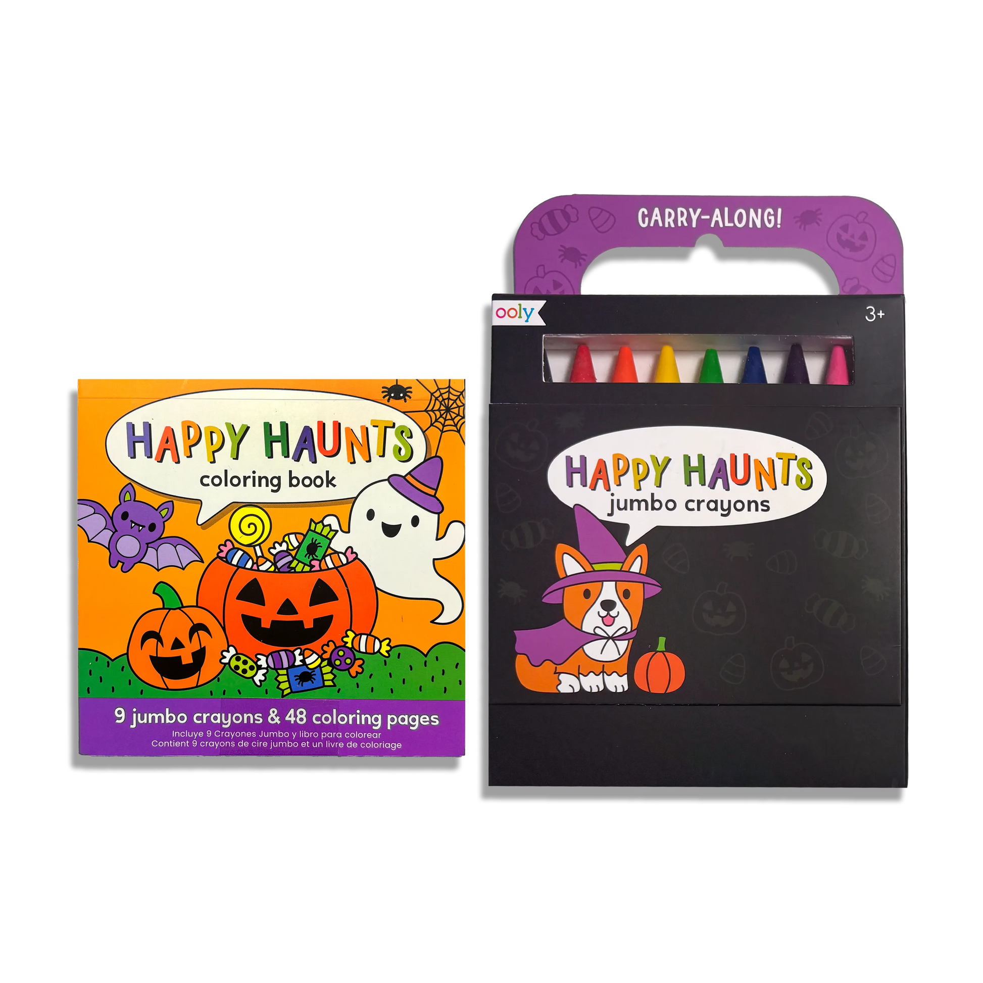 Carry-Along Coloring Book Set - Happy Haunts - view 2