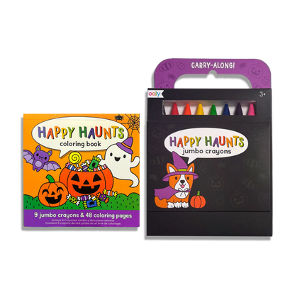 Carry-Along Coloring Book Set - Happy Haunts - view 2