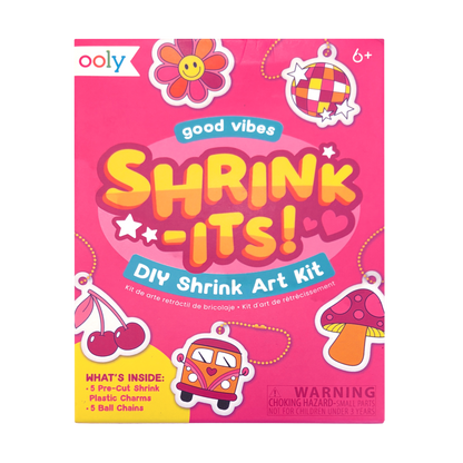 Mini Shrink-Its! DIY Shrink Art Kit - Good Vibes