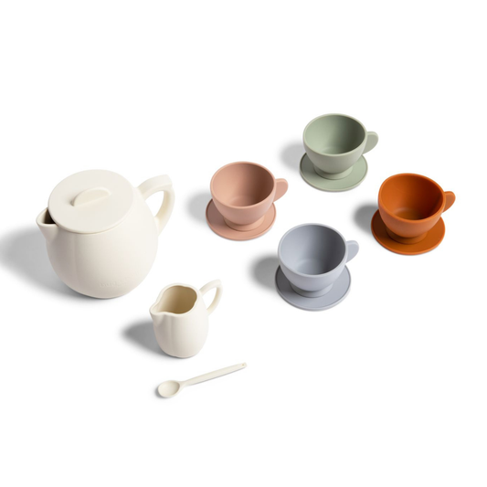 Silicone Tea Set | Kids Pretend Playset