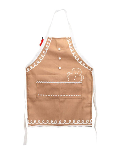 Gingerbread Apron - Youth