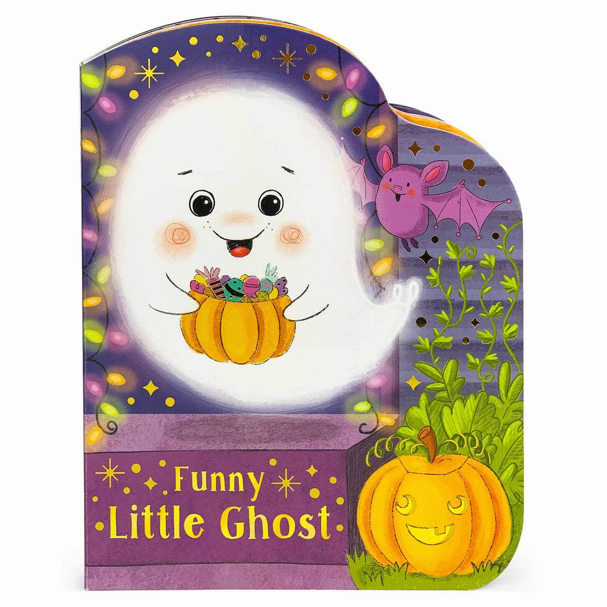 Funny Little Ghost Novelty Shaped Halloween Board Book