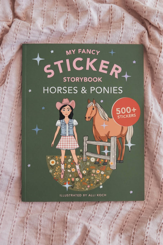 My Fancy Sticker Storybook Horses and Ponies cover