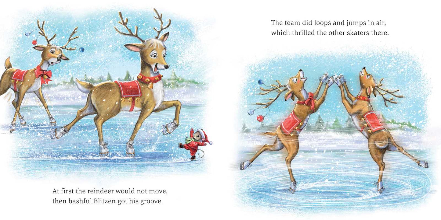 Santa Mouse Plays Reindeer Games by Michael Brown