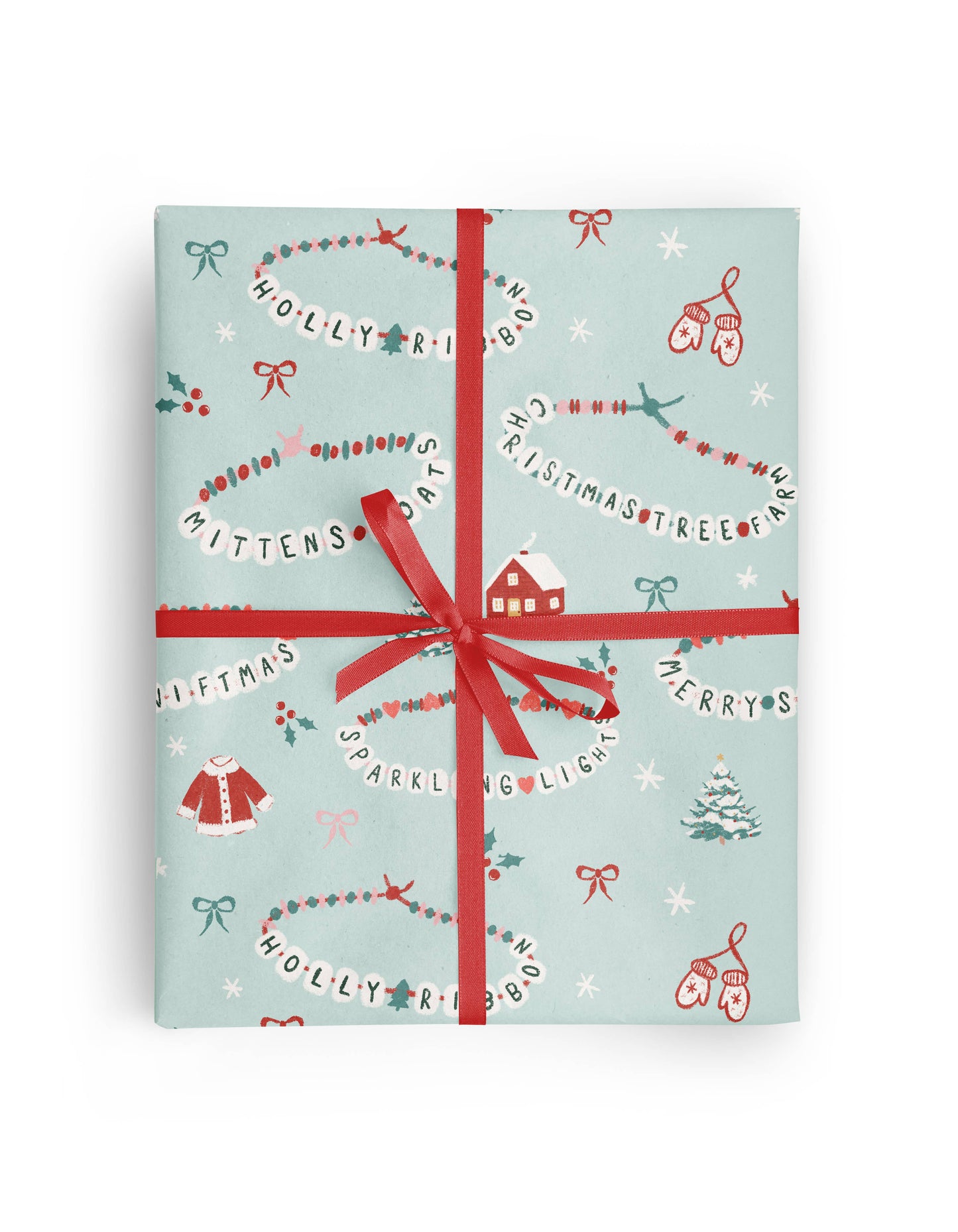 Blue Merry Swiftmas Wrapping Paper Roll