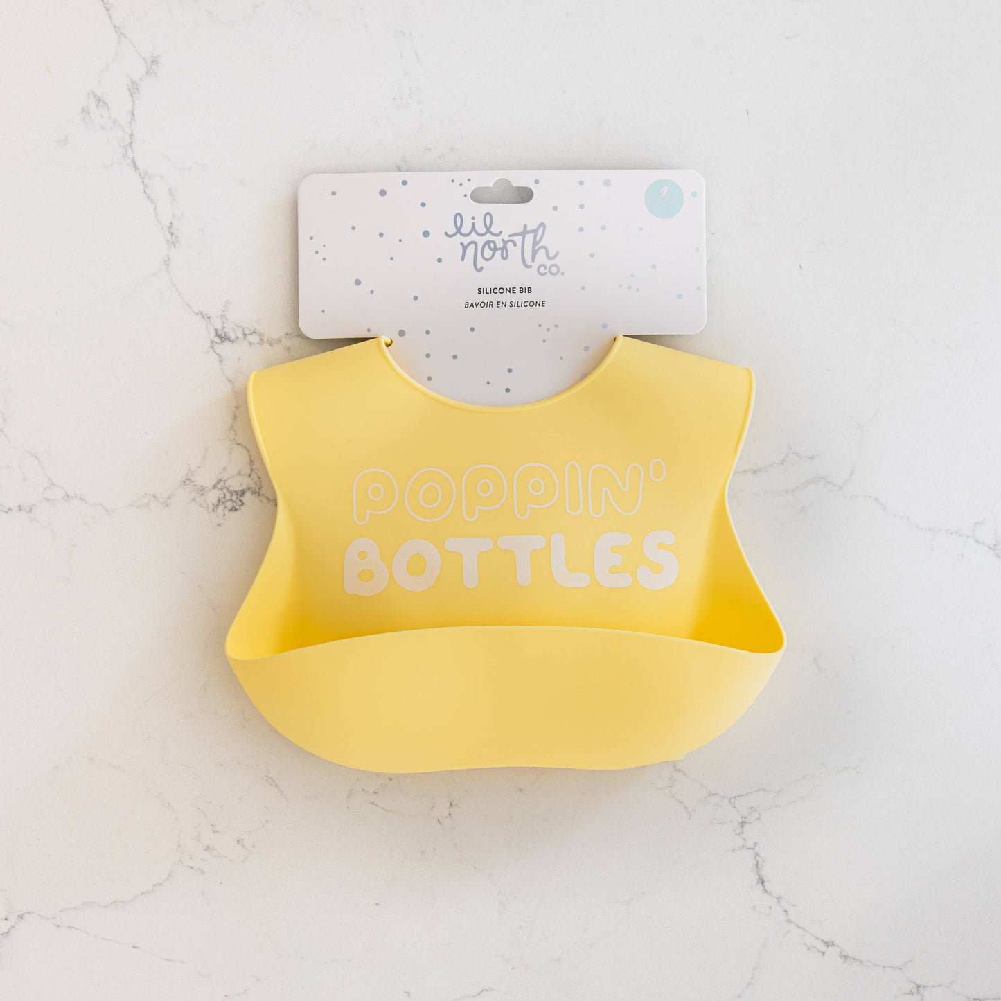 Poppin Bottles Silicone Bib