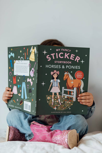 My Fancy Sticker Storybook: Horses & Ponies