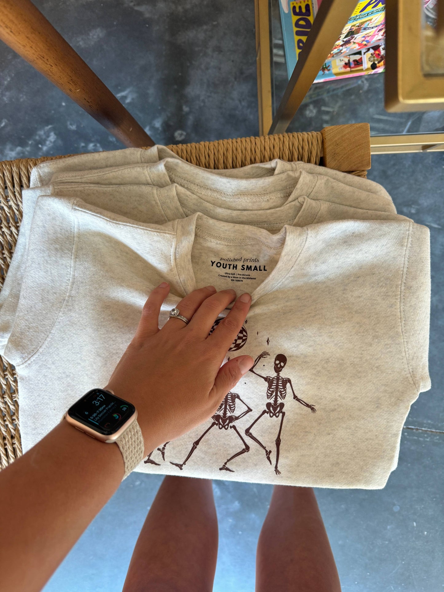 Disco Skeleton Fall Pullover, Toddler Clothes, Kids Clothes