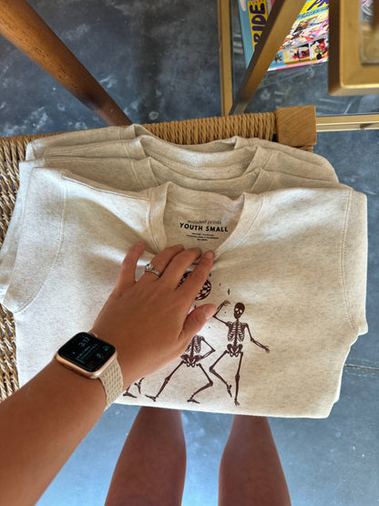 Disco Skeleton Fall Pullover, Toddler Clothes, Kids Clothes