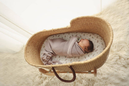 100% Organic Luxury Cotton Swaddle Receiving Baby Blanket