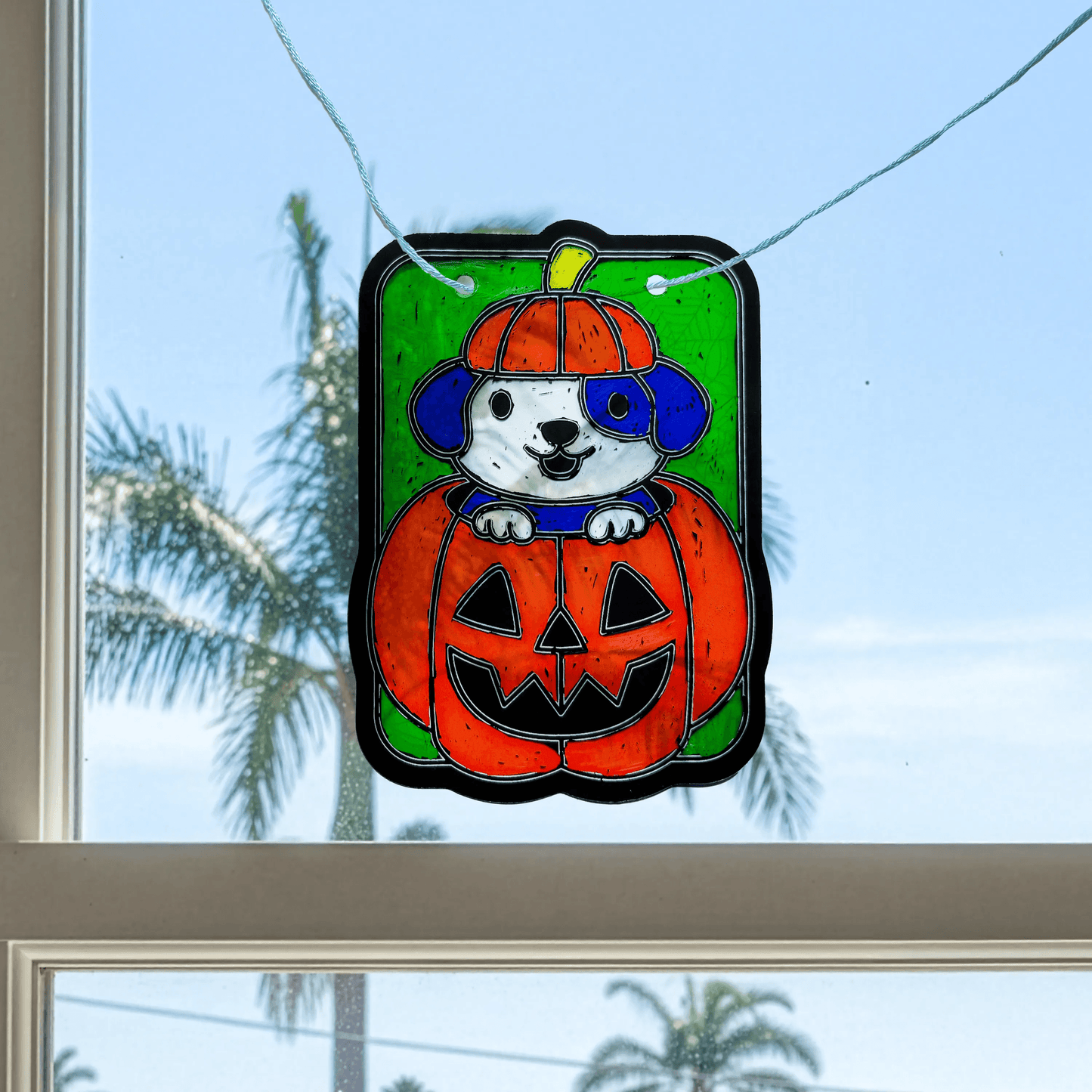 Mini Scratch & Scribble Window Banner Kit - Boo Buddies - view 4