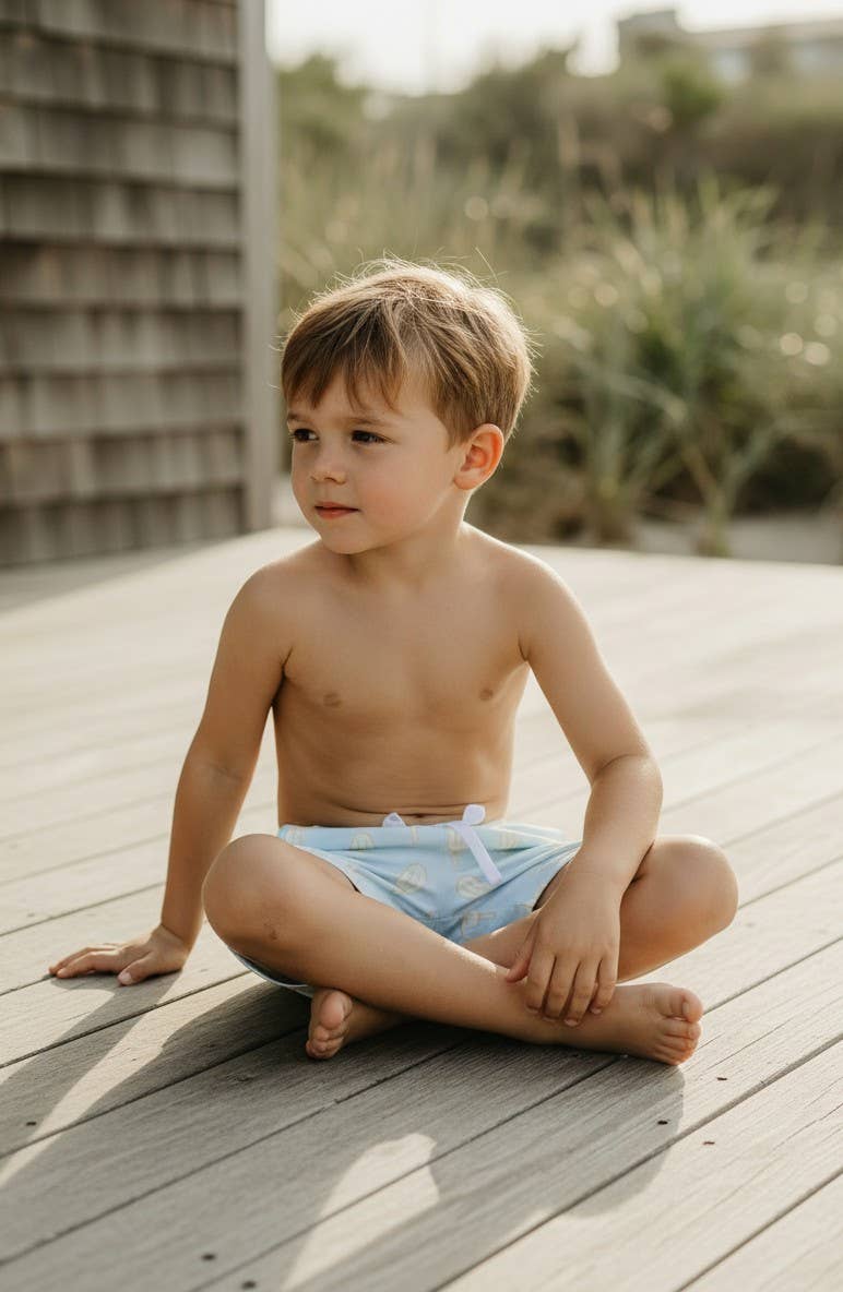 Seaside Sweets Swim Trunks