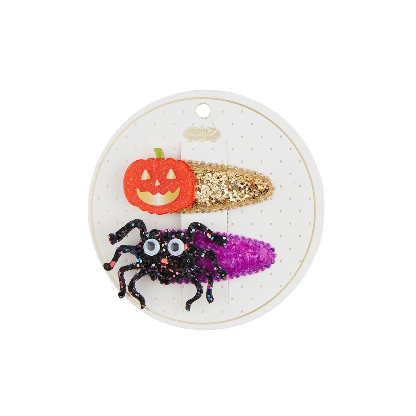 Spider Halloween Hair Clip Set