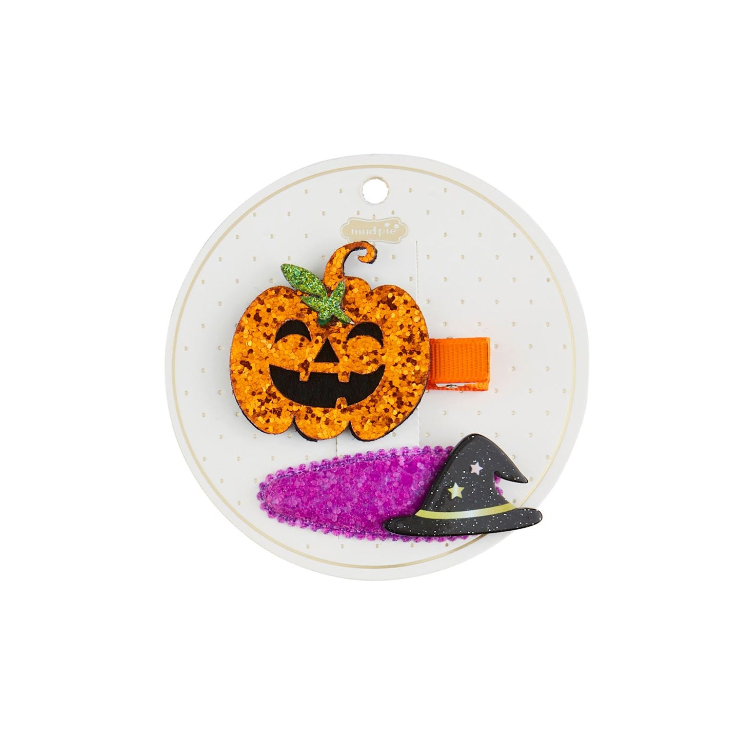 Witch Halloween Hair Clip Set