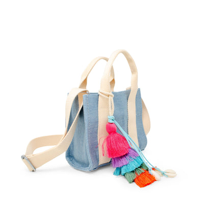 Mini Denim Tote Bag for Kids