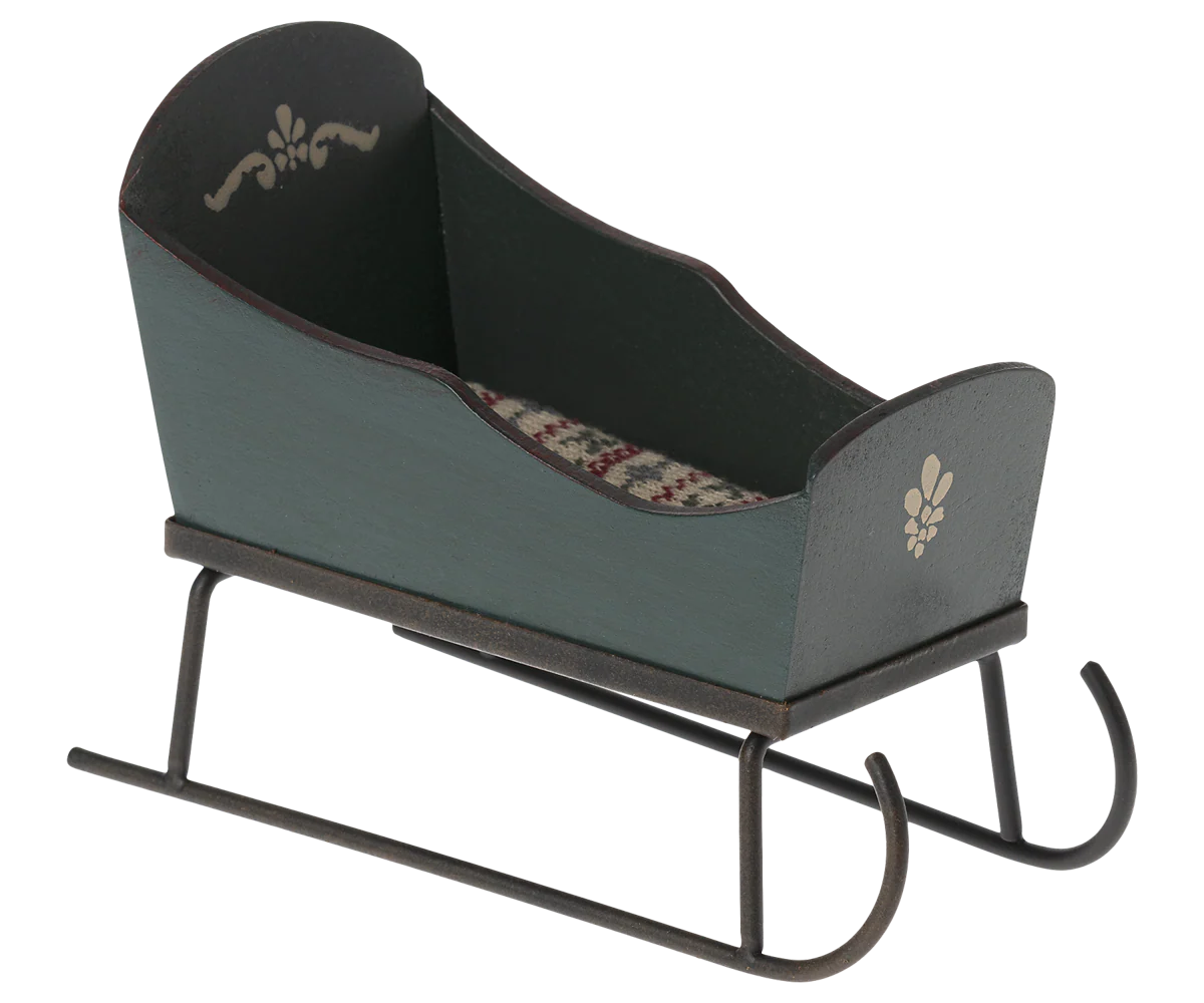 Sleigh, Mouse - Green
