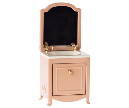 Sink Dresser with Mirror, Mouse - Dark Powder