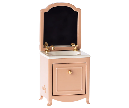 Sink Dresser with Mirror, Mouse - Dark Powder