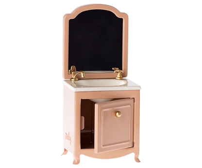 Sink Dresser with Mirror, Mouse - Dark Powder