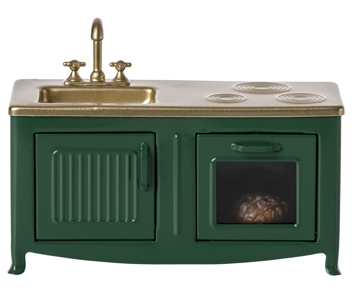 Maileg Kitchen, Mouse - Dark green