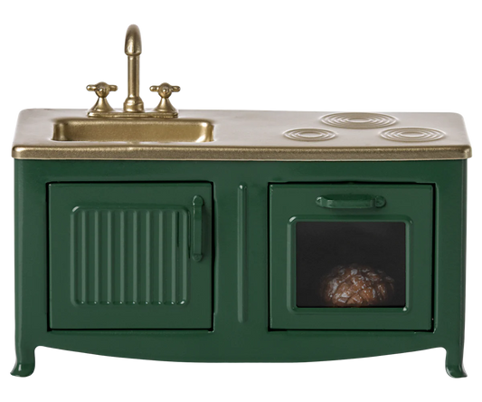 Maileg Kitchen, Mouse - Dark green