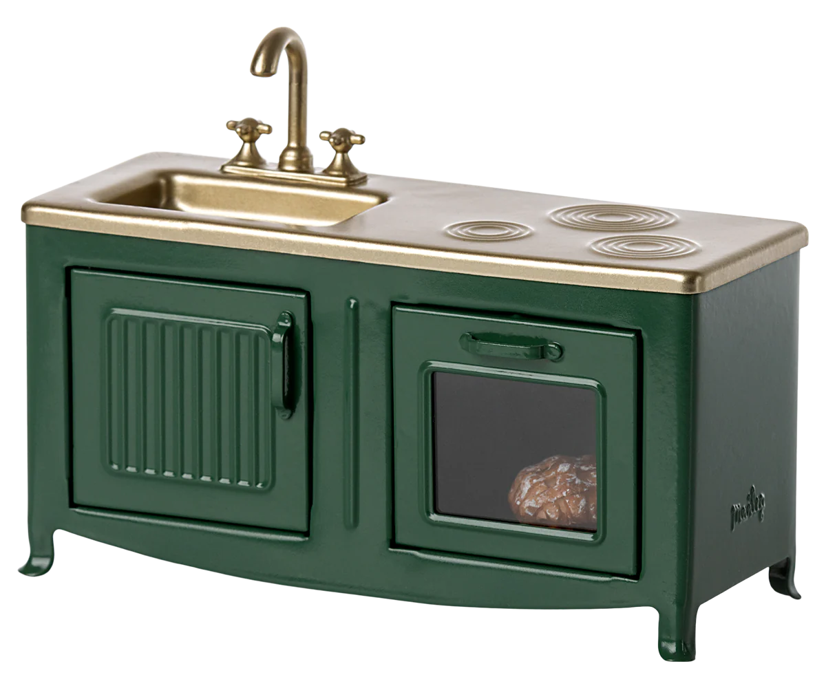 Maileg Kitchen, Mouse - Dark green