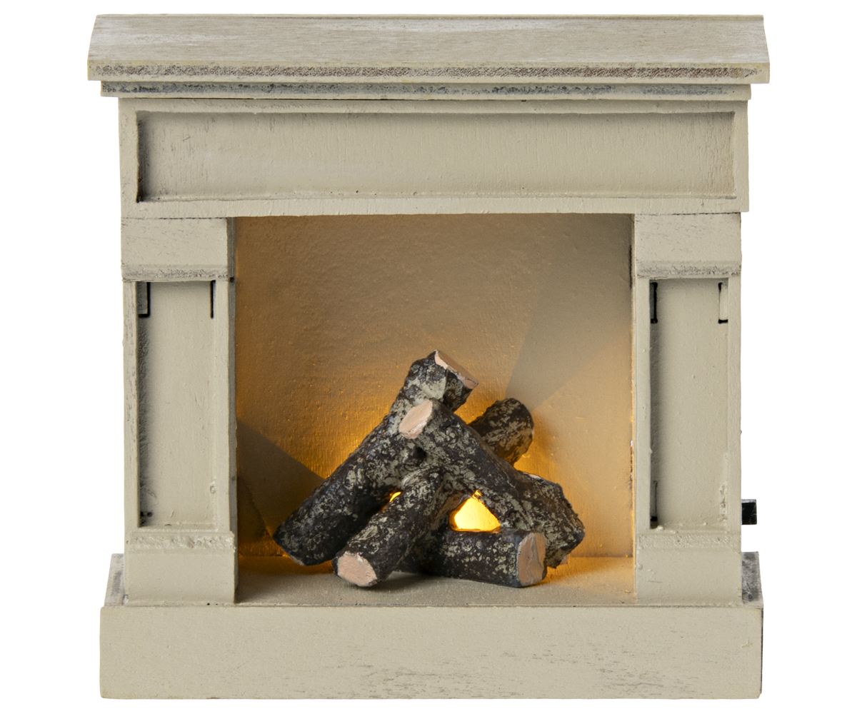 Fireplace, Mouse - Off white