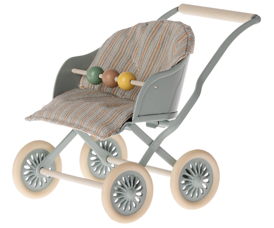 Maileg Stroller, Baby - Blue