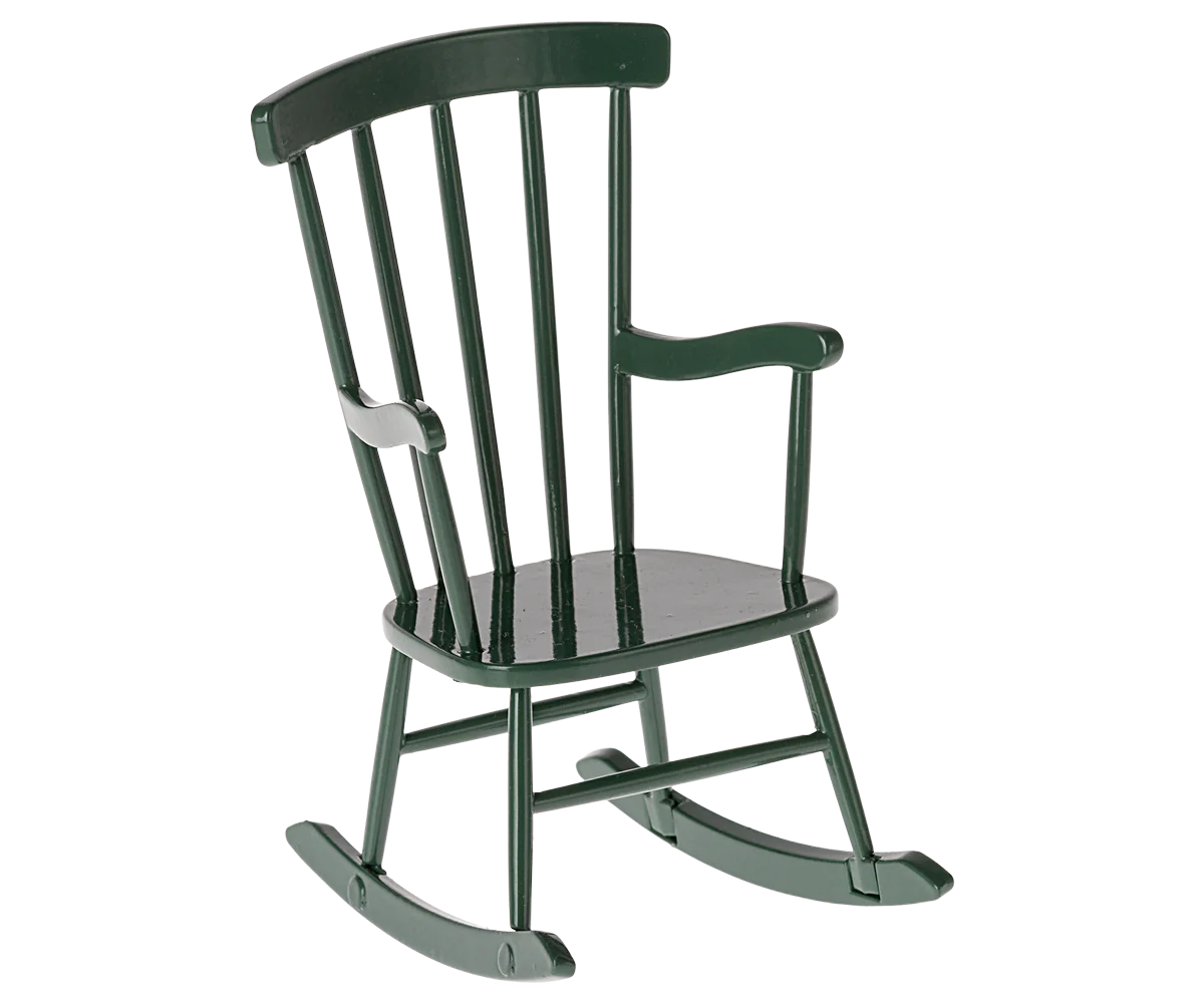 Mouse Rocking Chair - Dark Green