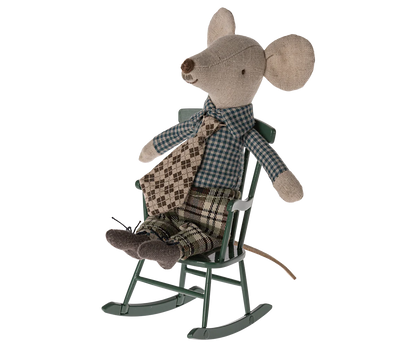 Mouse Rocking Chair - Dark Green