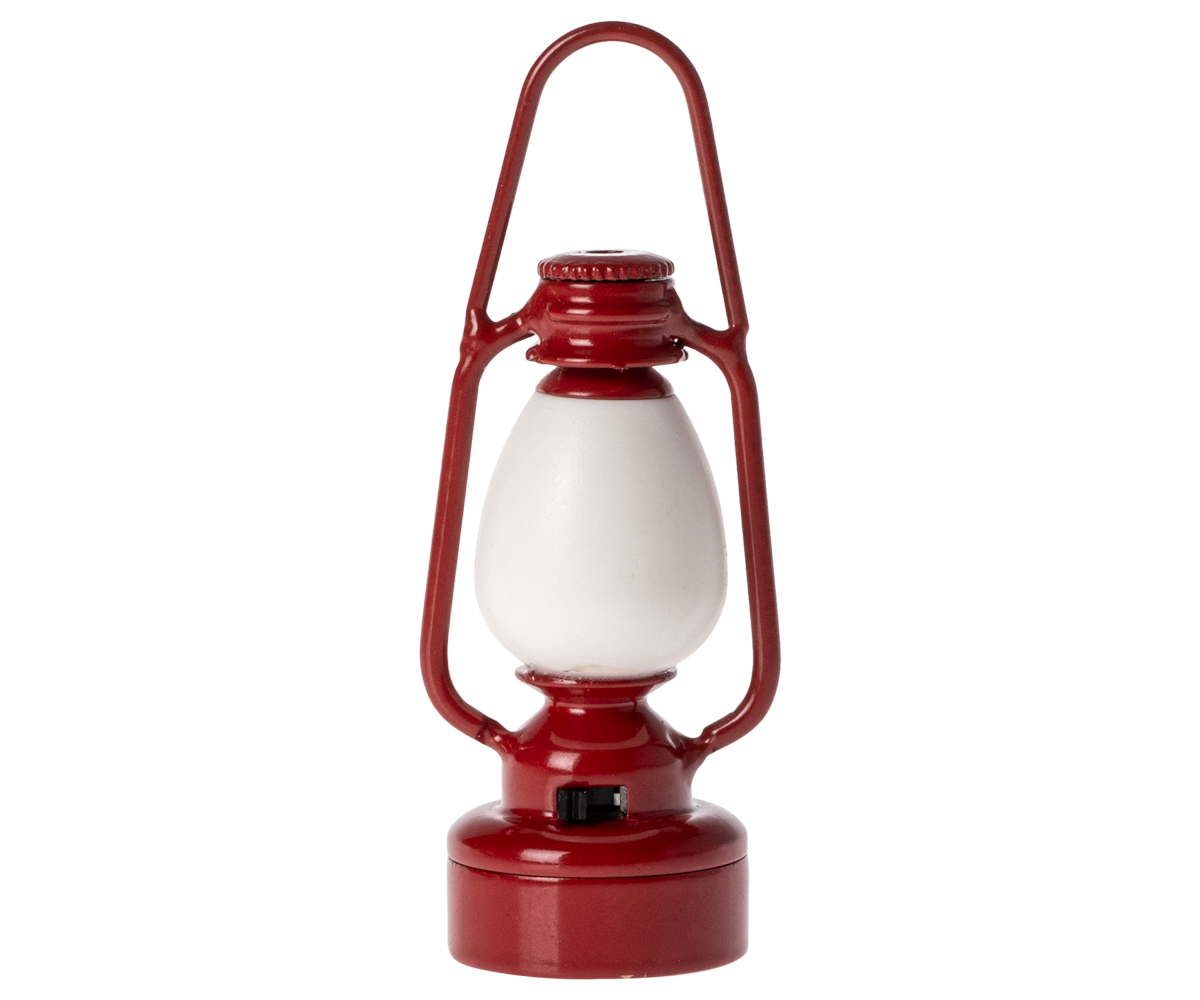 Vintage lantern, Mouse - Red