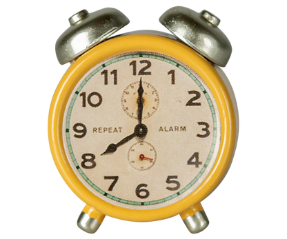 PREORDER - Alarm clock, Mouse - Yellow