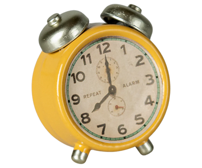 PREORDER - Alarm clock, Mouse - Yellow