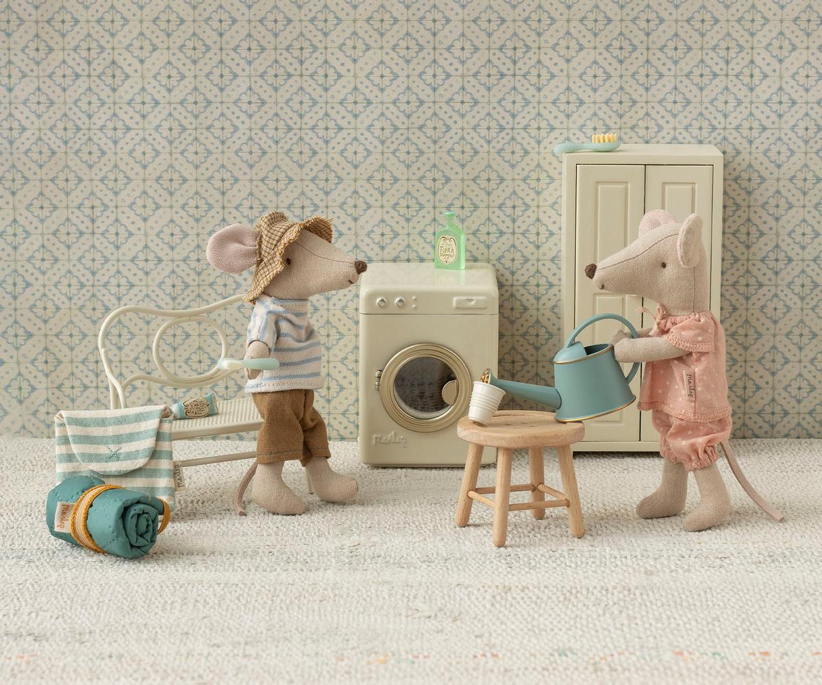 Washing machine, Mouse - Off white - view 4