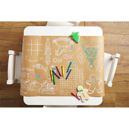 Color-Me Christmas Table Runner Set