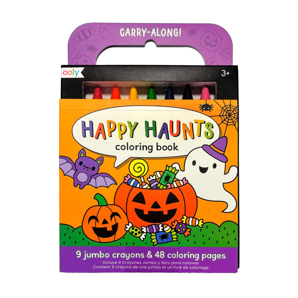Carry-Along Coloring Book Set - Happy Haunts - view 6