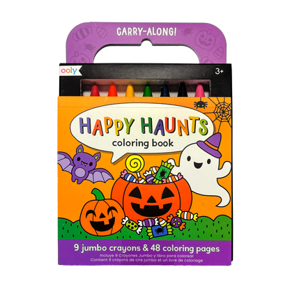 Carry-Along Coloring Book Set - Happy Haunts - view 6