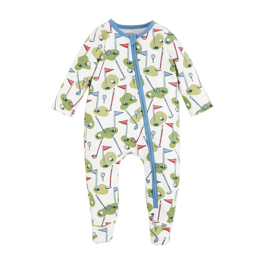 Golf Print Baby Sleeper