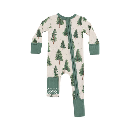 Forest Trees - 2 Way Zipper Romper