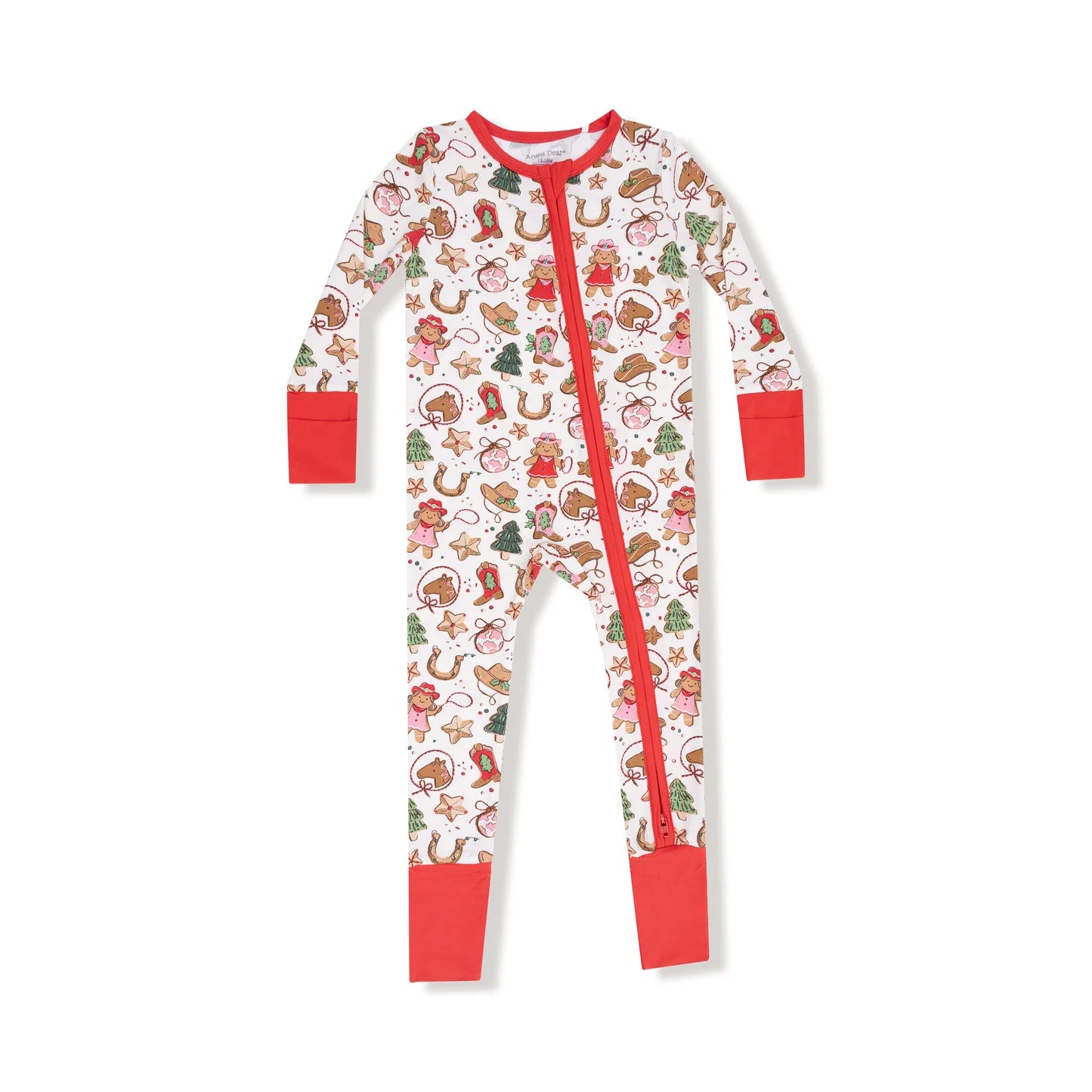 Cowgirl Christmas - 2 Way Zipper Romper