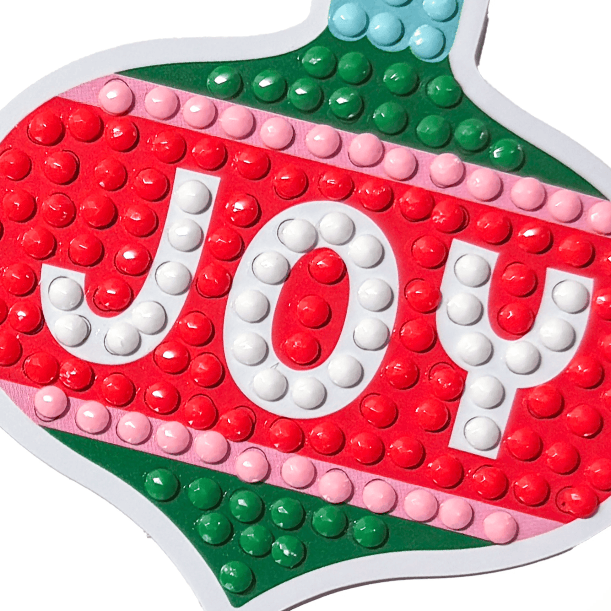 Mini Razzle Dazzle DIY Gem Sticker Kit - Jingle & Joy - view 4