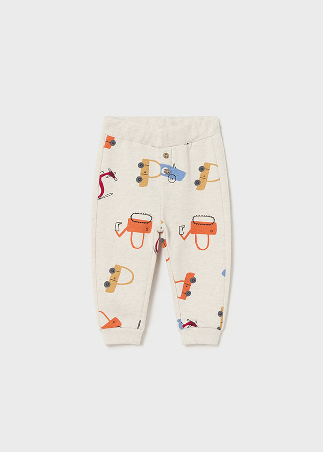 Car Print Joggers for Baby