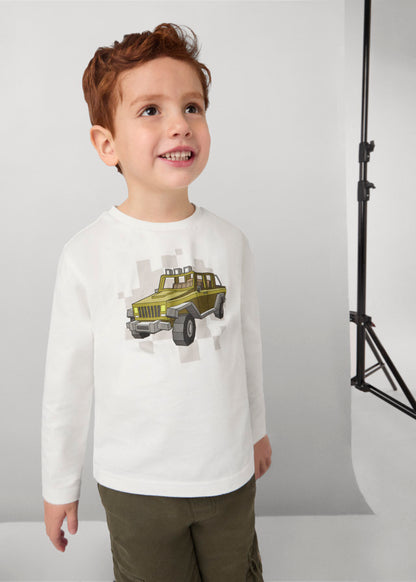 Car shirt for boys