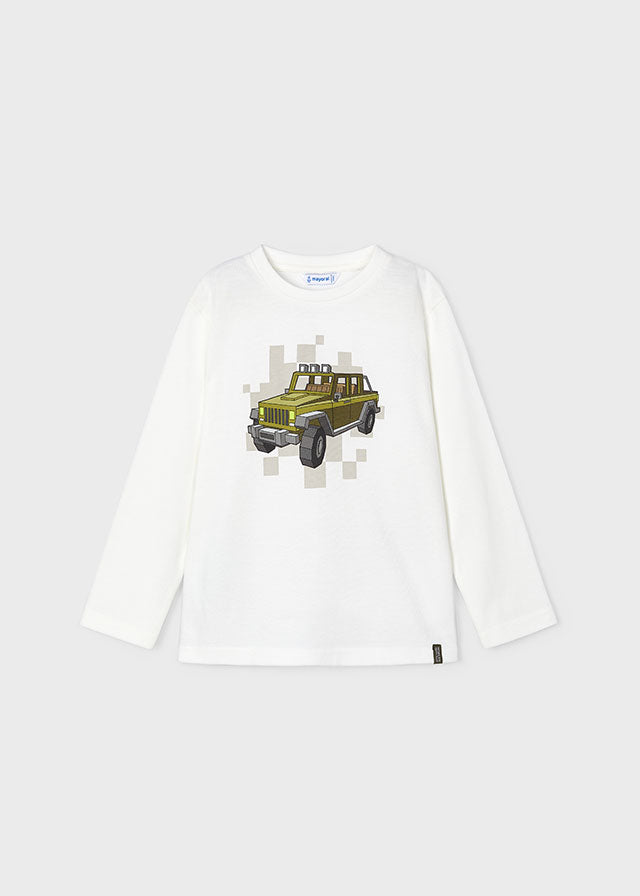 Car shirt for boys