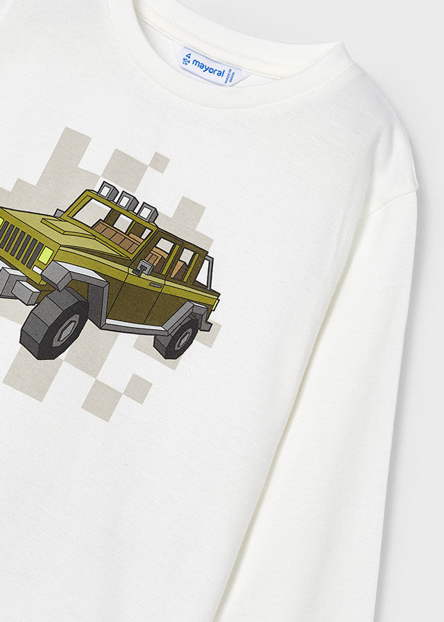 Car shirt for boys