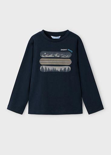 Snowy Peaks shirt for boys